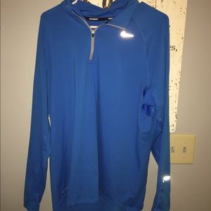 Blue Nike 1/4 Zip Pullover